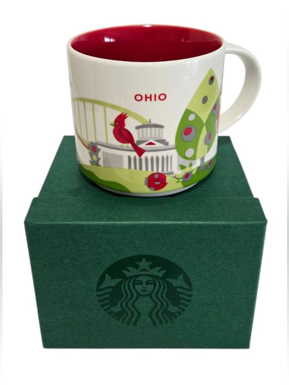 Starbucks Coffee Mug You Are Here Collection-New In Box
